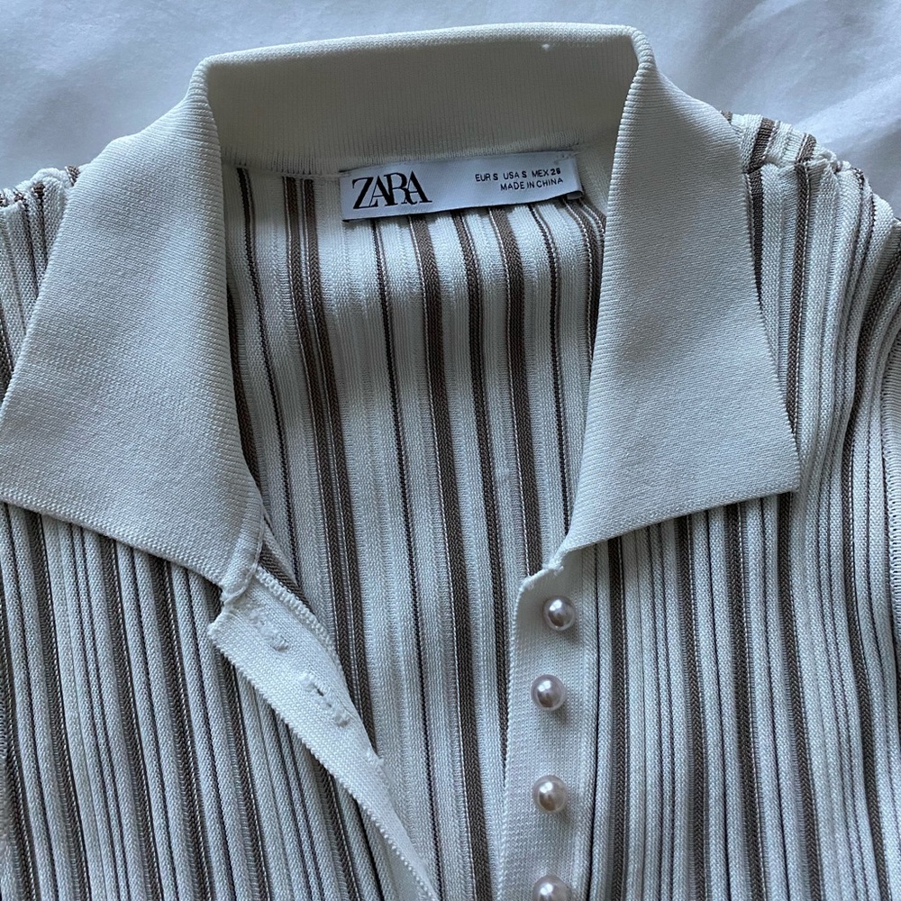 Zara Ribbed Tank Top - Picture 4 of 4